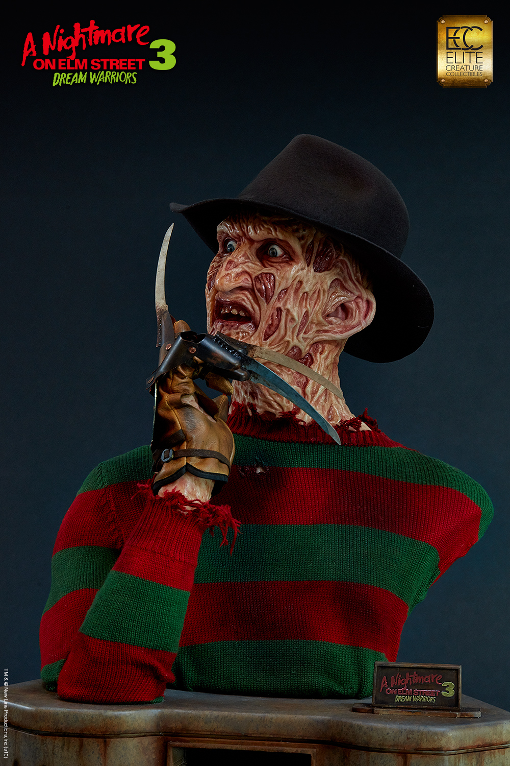 A NIGHTMARE ON ELM STREET: FREDDY KRUEGER 1:1 BUST - Image 3