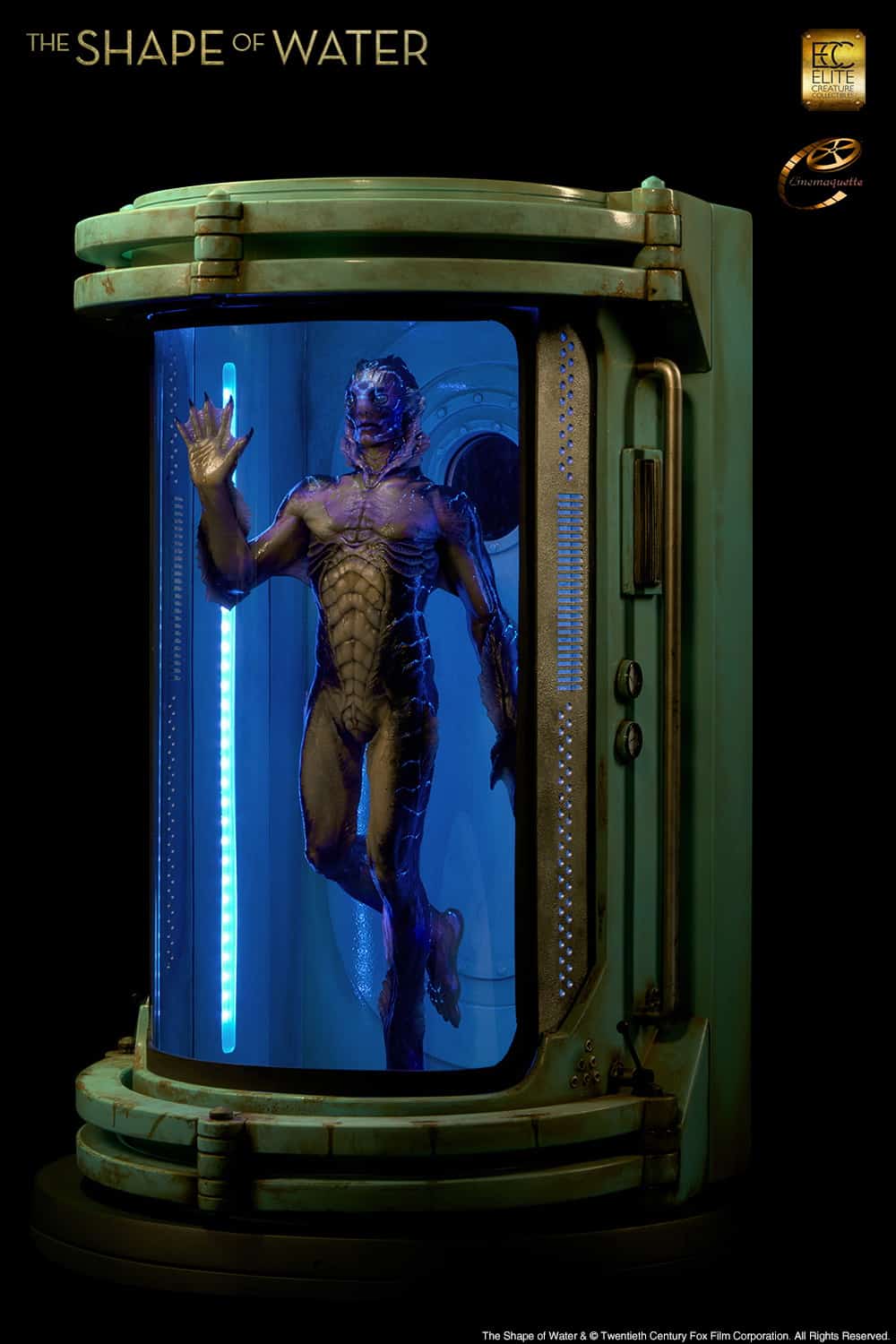 SHAPE OF WATER MAQUETTE - AMPHIBIAN MAN - BY ECC & CINEMAQUETTE - Image 6