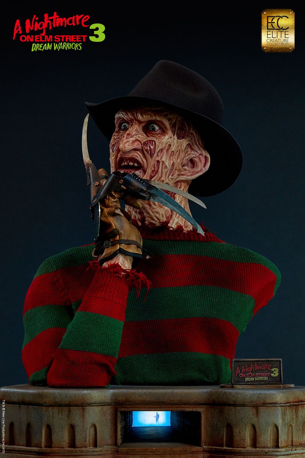 A NIGHTMARE ON ELM STREET: FREDDY KRUEGER 1:1 BUST
