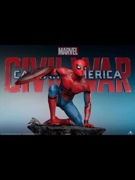 MARVEL Spider-Man 1/4 Scale Captain America: Civil War Statue PREMIUM EDITION - Image 14