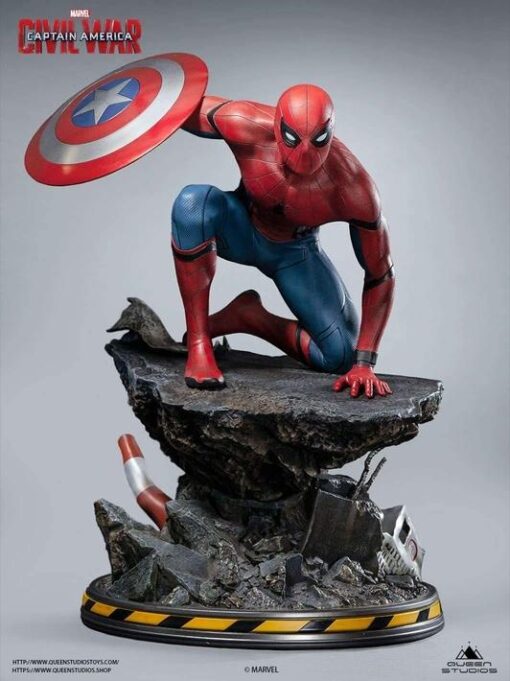 MARVEL Spider-Man 1/4 Scale Captain America: Civil War Statue PREMIUM EDITION