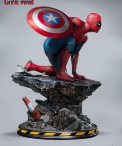 MARVEL Spider-Man 1/4 Scale Captain America: Civil War Statue PREMIUM EDITION - Image 6