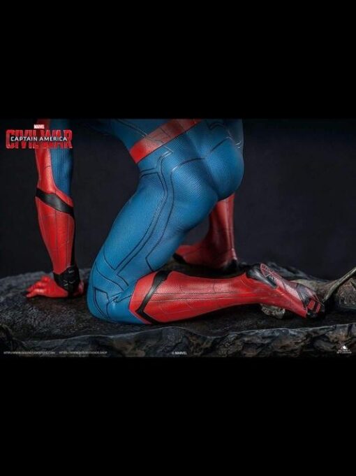 MARVEL Spider-Man 1/4 Scale Captain America: Civil War Statue PREMIUM EDITION - Image 17