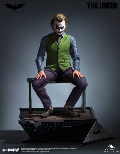 QUEEN STUDIOS Heath Ledger Joker 1:3 Statue by Queen Studios (Special Edition)