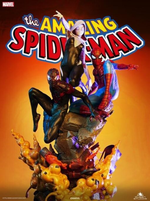 QUEEN STUDIOS The Amazing Spider-Man Spider-Verse 1/4 Statue