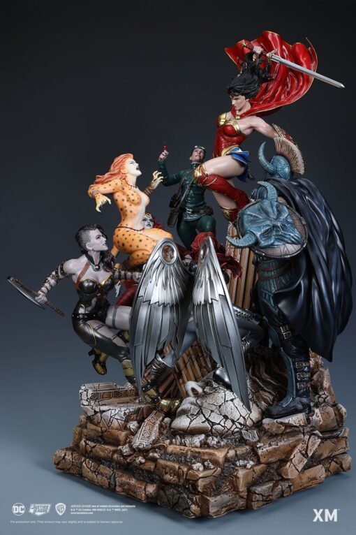 XM STUDIOS  1/6 SCALE FIGURE LIMITED EDITION NEW WONDER WOMAN COURAGE 1/6 SCALE DIORAMA - Image 5