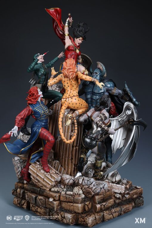 XM STUDIOS  1/6 SCALE FIGURE LIMITED EDITION NEW WONDER WOMAN COURAGE 1/6 SCALE DIORAMA - Image 8