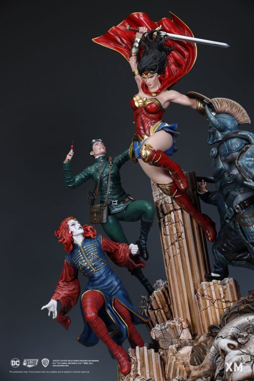 XM STUDIOS  1/6 SCALE FIGURE LIMITED EDITION NEW WONDER WOMAN COURAGE 1/6 SCALE DIORAMA - Image 11