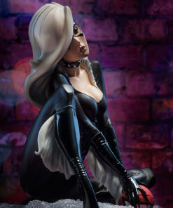Alternative view of Black Cat Polystone Statue by Sideshow Collectibles J. Scott Campbell Spider-Man Collection COLLECTOR EDITION LIMITED EDITION