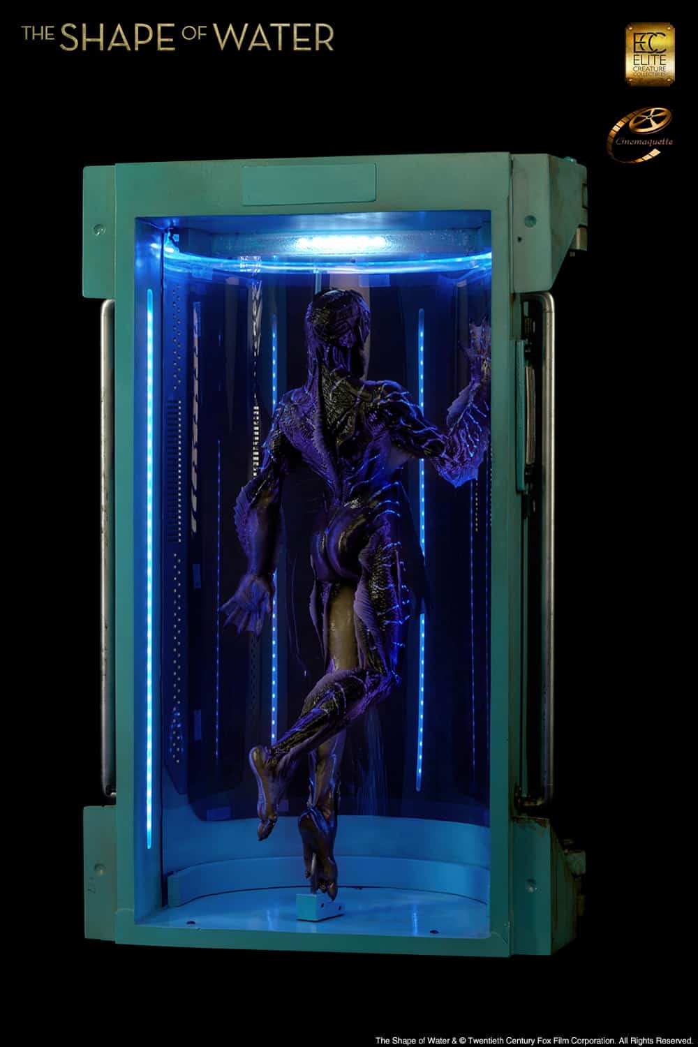 SHAPE OF WATER MAQUETTE - AMPHIBIAN MAN - BY ECC & CINEMAQUETTE - Image 4
