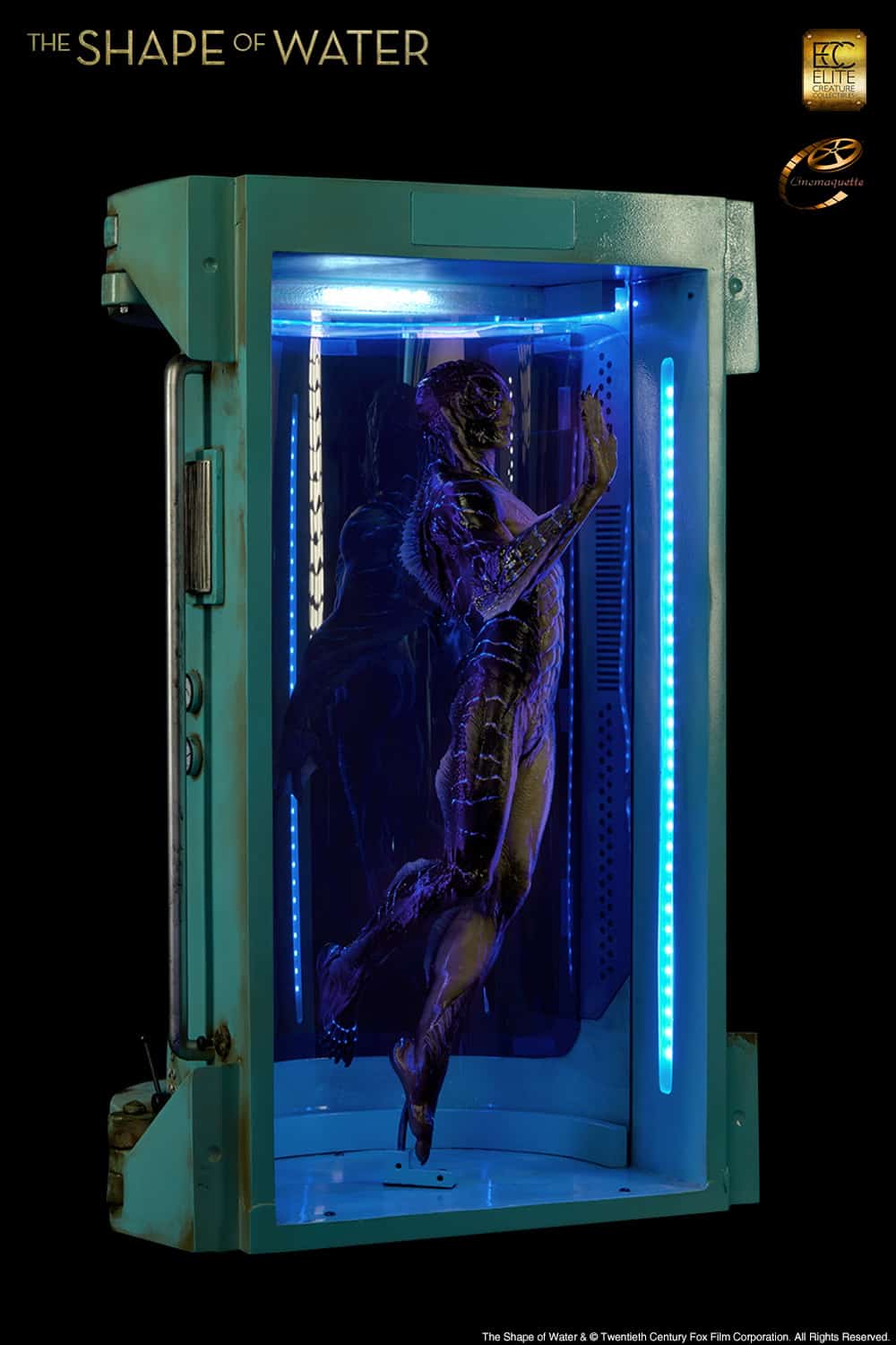 SHAPE OF WATER MAQUETTE - AMPHIBIAN MAN - BY ECC & CINEMAQUETTE - Image 7