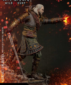 Alternative view of The Witcher 3: Wild Hunt Geralt of Rivia Skellige Undvik ArmorEX Version Limited Edition 500 By Prime1Studio