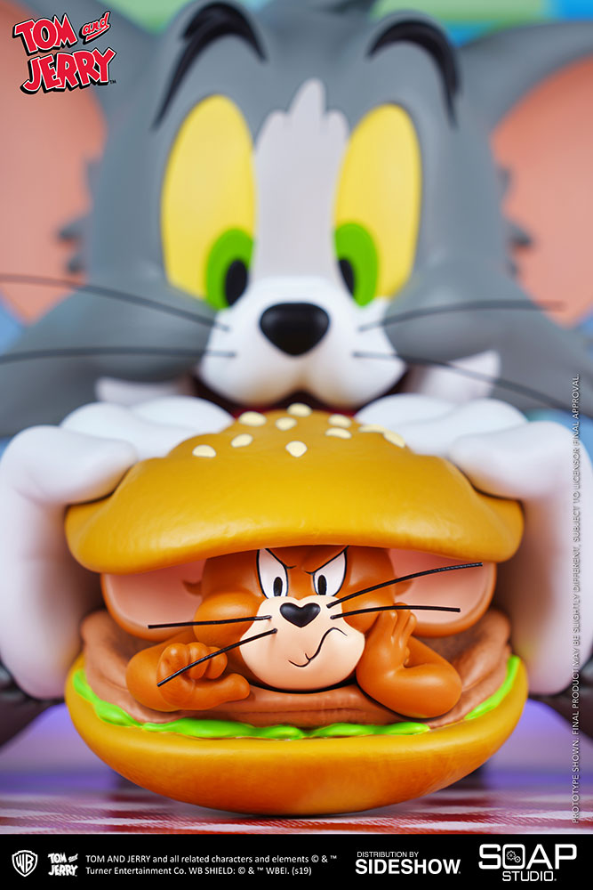 Tom and Jerry Burger Bust by Soap Studio