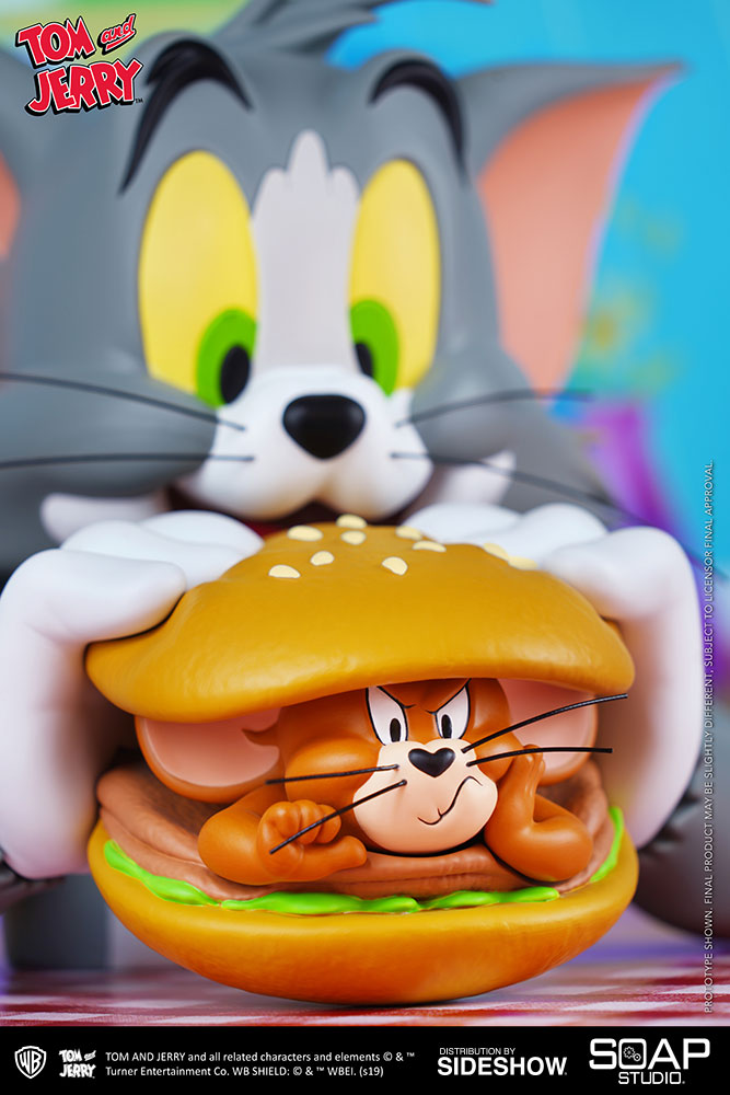 Tom and Jerry Burger Bust by Soap Studio - Image 4