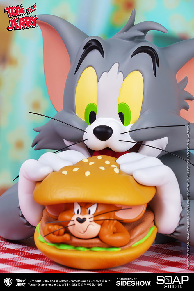 Tom and Jerry Burger Bust by Soap Studio - Image 5