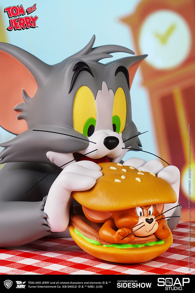 Tom and Jerry Burger Bust by Soap Studio - Image 2