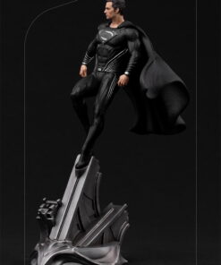 Superman Black Suit Art Scale 1/10 – Zack Snyder’s Justice League By Iron Studios - Image 6