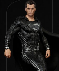 Superman Black Suit Art Scale 1/10 – Zack Snyder’s Justice League By Iron Studios - Image 7