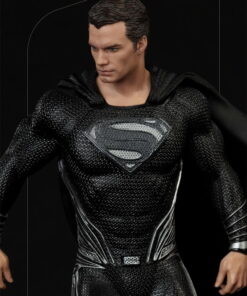 Superman Black Suit Art Scale 1/10 – Zack Snyder’s Justice League By Iron Studios - Image 8