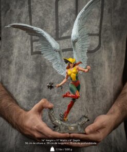 Alternative view of Hawkgirl Deluxe Art Scale 1/10 – DC Comics By Iron Studios