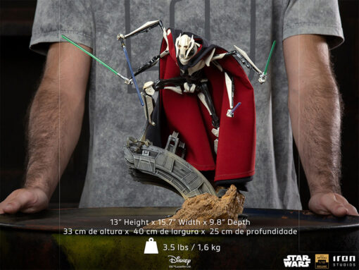 General Grievous Deluxe 1:10 Scale Statue by Iron Studios Star Wars - BDS Art Scale - Image 2