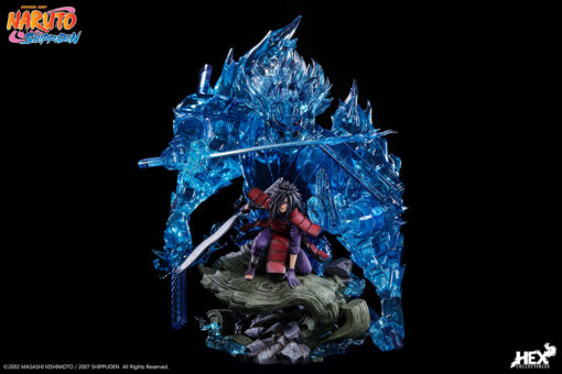 Uchiha Madara Statue by HEX Collectibles 1:8 Scale - Kekkei Genkai, Rinnegan: Susano’o - Image 10