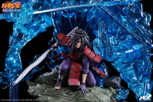 Uchiha Madara Statue by HEX Collectibles 1:8 Scale - Kekkei Genkai, Rinnegan: Susano’o - Image 16
