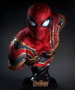 AVENGERS INFINITY WAR IRON SPIDER MAN LIFE-SIZE BUST QUEEN STUDIO
