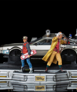 DeLorean Full Set Deluxe – Back to the Future Part II – Art Scale 1/10