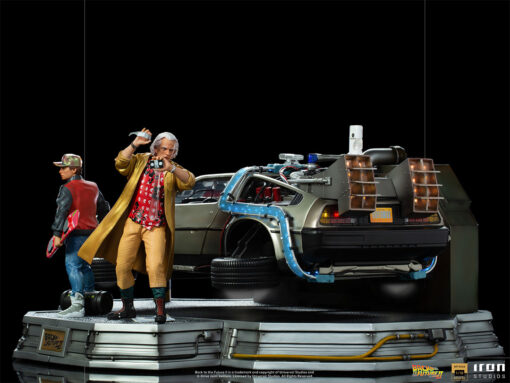 DeLorean Full Set Deluxe – Back to the Future Part II – Art Scale 1/10 - Image 15