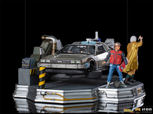 DeLorean Full Set Deluxe – Back to the Future Part II – Art Scale 1/10 - Image 8