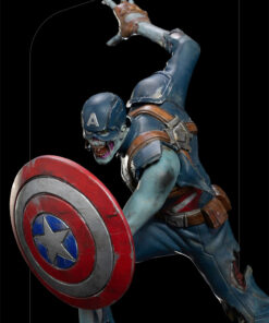 Alternative view of Zombie Captain America – What If…? – Art Scale 1/10 - Iron Studios