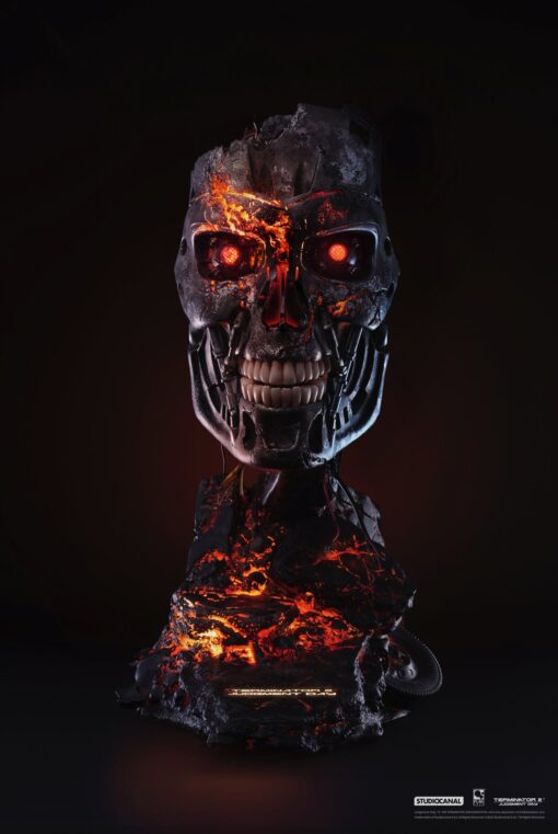 TERMINATOR 2 BATTLE DAMAGED T-800 ART MASK - EXCLUSIVE EDITION - Image 5