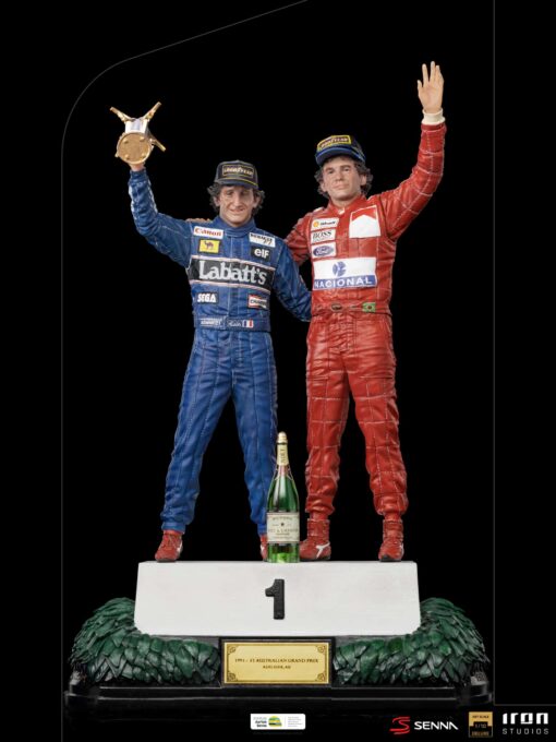 Alain Prost and Ayrton Senna, The Last Podium – Deluxe Art Scale 1/10 - Image 3