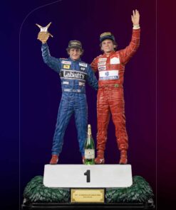 Alain Prost and Ayrton Senna, The Last Podium – Deluxe Art Scale 1/10
