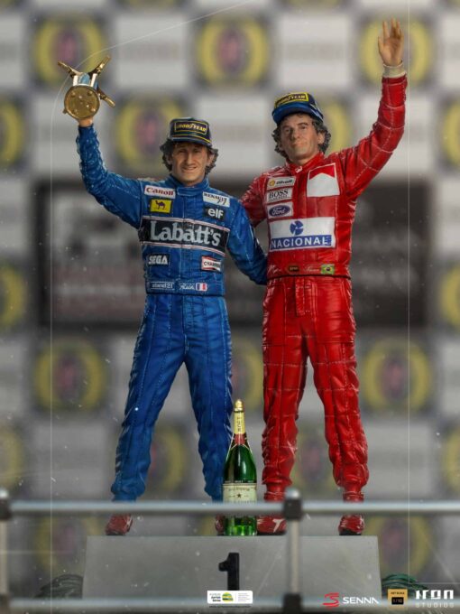 Alain Prost and Ayrton Senna, The Last Podium – Deluxe Art Scale 1/10 - Image 18