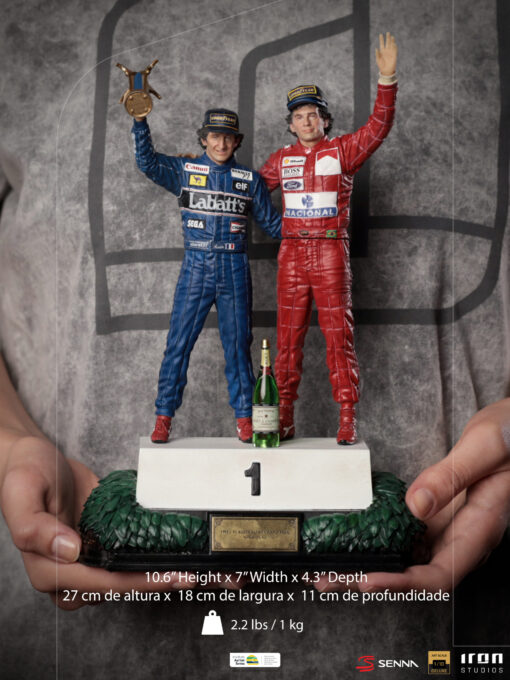 Alain Prost and Ayrton Senna, The Last Podium – Deluxe Art Scale 1/10 - Image 2