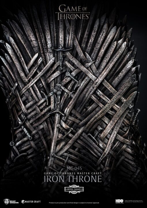 Game of Thrones Master Craft Iron Throne MC-045 - Image 8