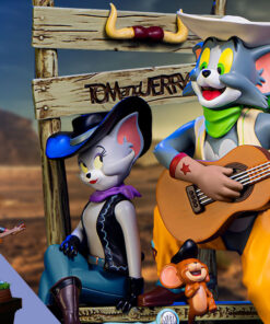 Tom and Jerry Cowboy Statue by Soap Studio - Image 2