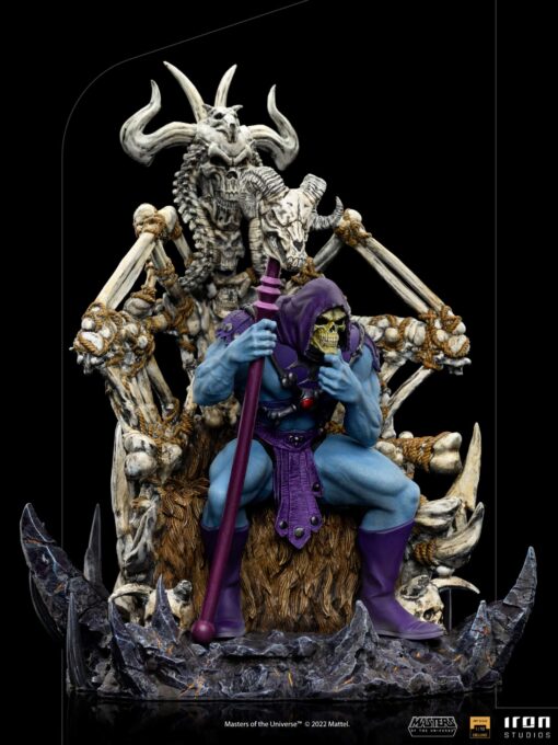 Skeletor on Throne Deluxe – Masters of the Universe – Art Scale 1/10 - Image 6