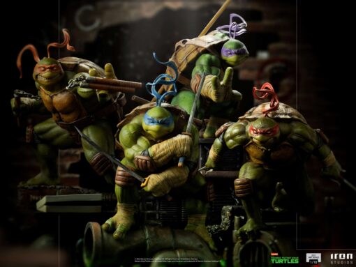 4 Statues TMNT Full Set – BDS Art Scale 1/10