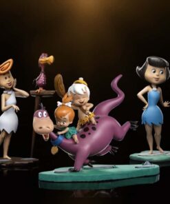 THE FLINTSTONE FAMILY DIORAMA SET 1/10 - ART SCALE - Special Offer
