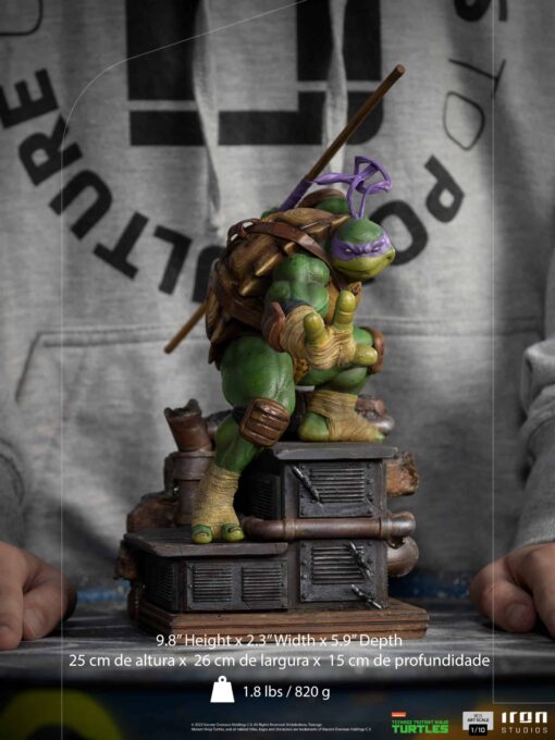 4 Statues TMNT Full Set – BDS Art Scale 1/10 - Image 7