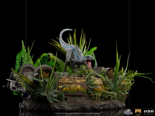 Statue Blue (Deluxe) – Jurassic World: Fallen Kingdom – Art Scale 1/10 – Iron Studios - Image 14