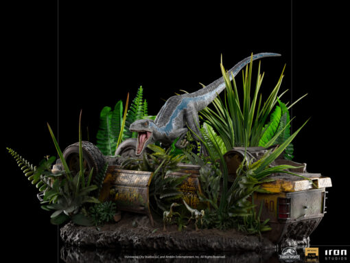 Statue Blue (Deluxe) – Jurassic World: Fallen Kingdom – Art Scale 1/10 – Iron Studios - Image 12