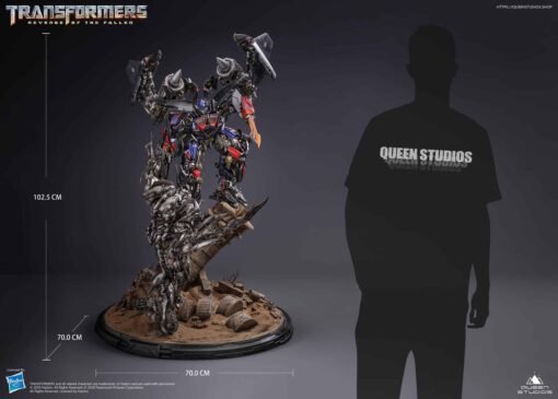 JETPOWER OPTIMUS PRIME VS MEGATRON STATUE BY QUEEN STUDIOS (Displayed in Store) - Image 2