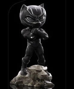 Black Panther Mini Co. Collectible Figure by Iron Studios The Infinity Saga - Toy Art Scale - Image 5