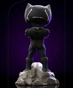 Black Panther Mini Co. Collectible Figure by Iron Studios The Infinity Saga - Toy Art Scale - Image 6