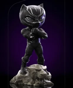 Black Panther Mini Co. Collectible Figure by Iron Studios The Infinity Saga - Toy Art Scale - Image 7