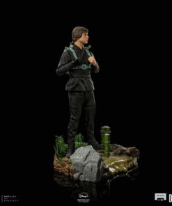 LUKE SKYWALKER AND GROGU TRAINING BOOK OF BOBA FETT 1/10 SCALE STATUE BY IRON STUDIO - Image 8